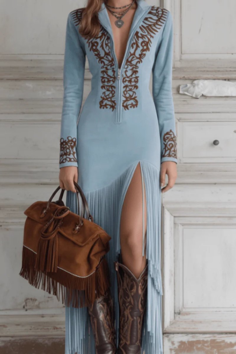 Amandine Ellingham Tiered Maxi Dress