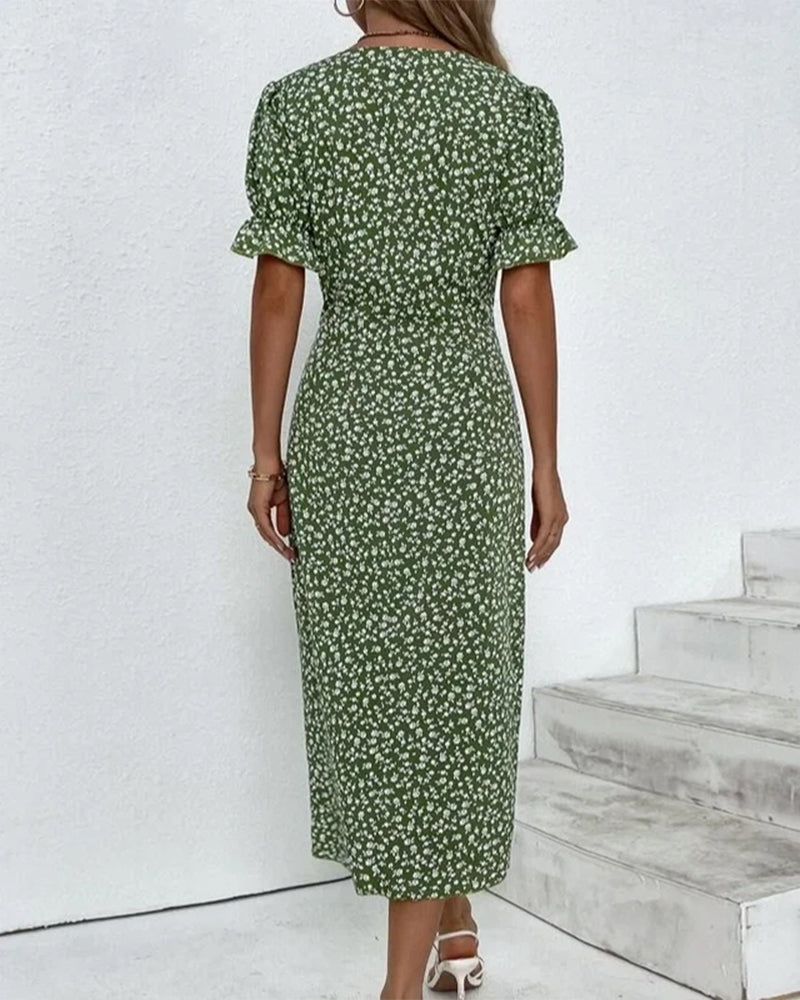 Amandine Harrowgate Floral Midi Dress