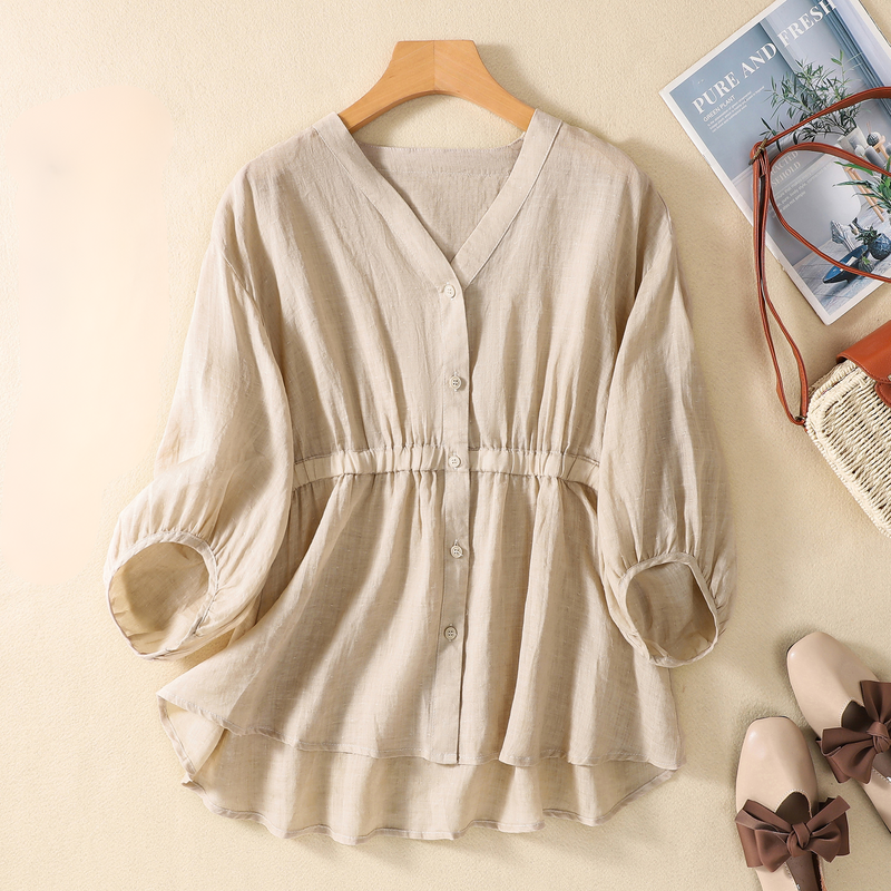 Henrietta Elmsworth Puff Sleeve Blouse