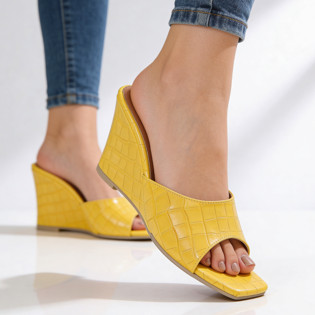 Desmond Stanmore Open Toe Slides