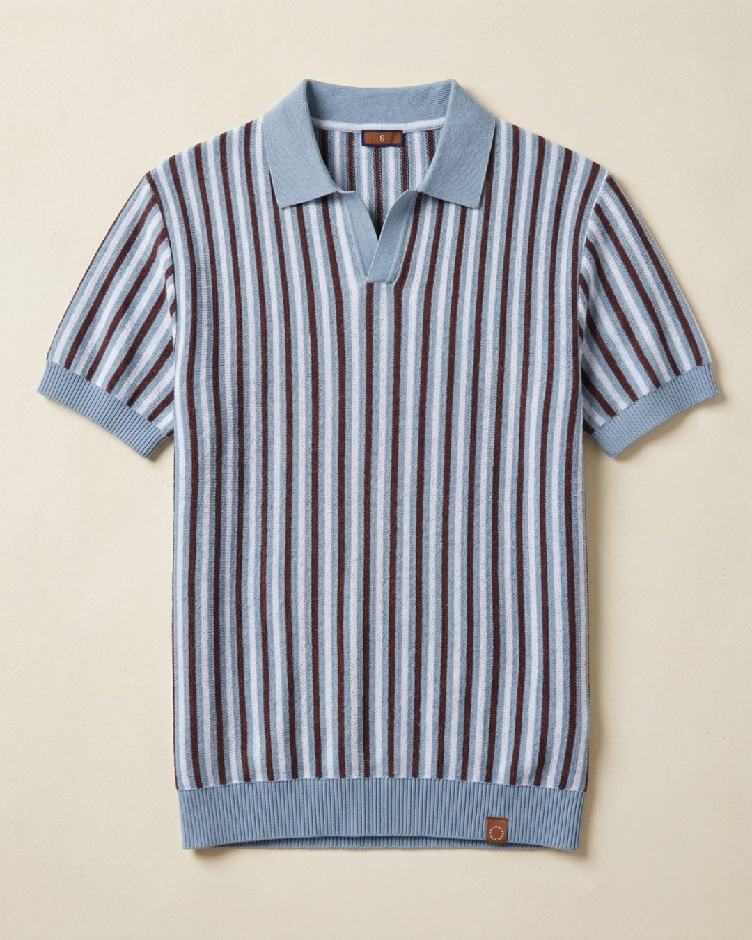 Grayson Thornfield Open Collar Polo
