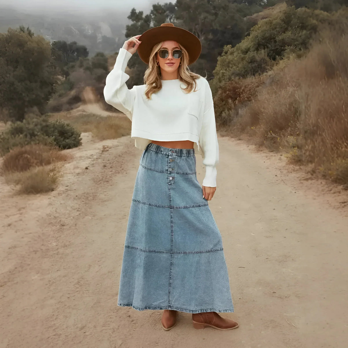 Amandine Fenwright Summer Maxi Skirt