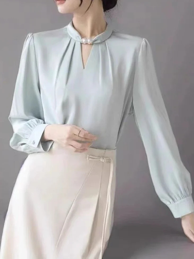 Rosamund Halvard Long Sleeve Blouse