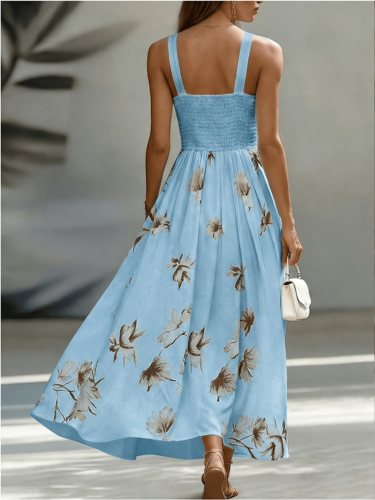 Marguerite Lyneham V Neck Midi Dress