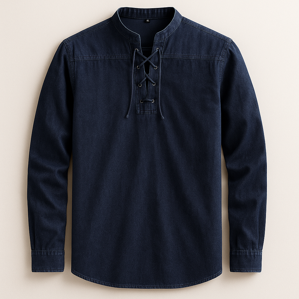 Dashiell Yarborough Open Collar Shirt