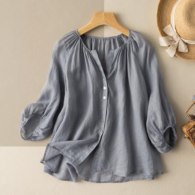 Cordelia Oakhampton Puff Sleeve Blouse
