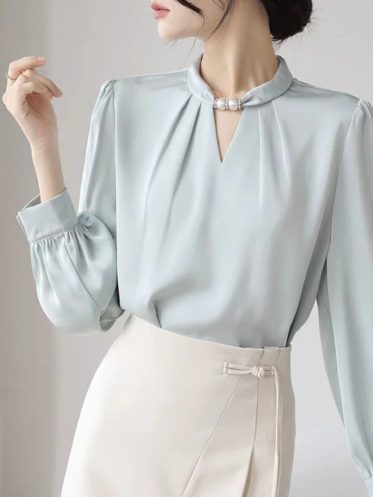 Rosamund Halvard Long Sleeve Blouse