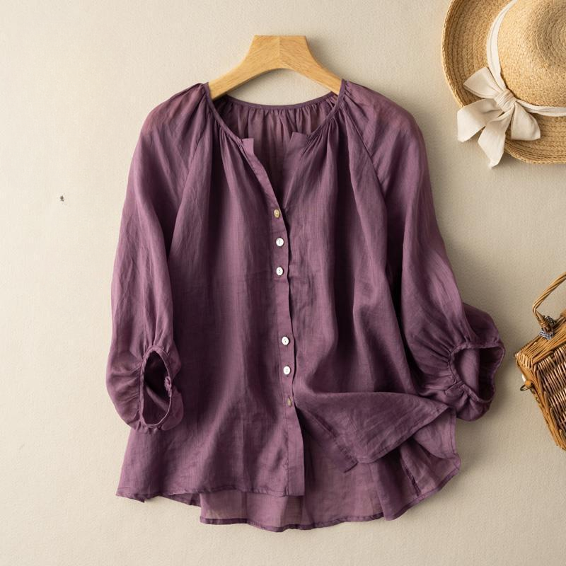 Cordelia Oakhampton Puff Sleeve Blouse