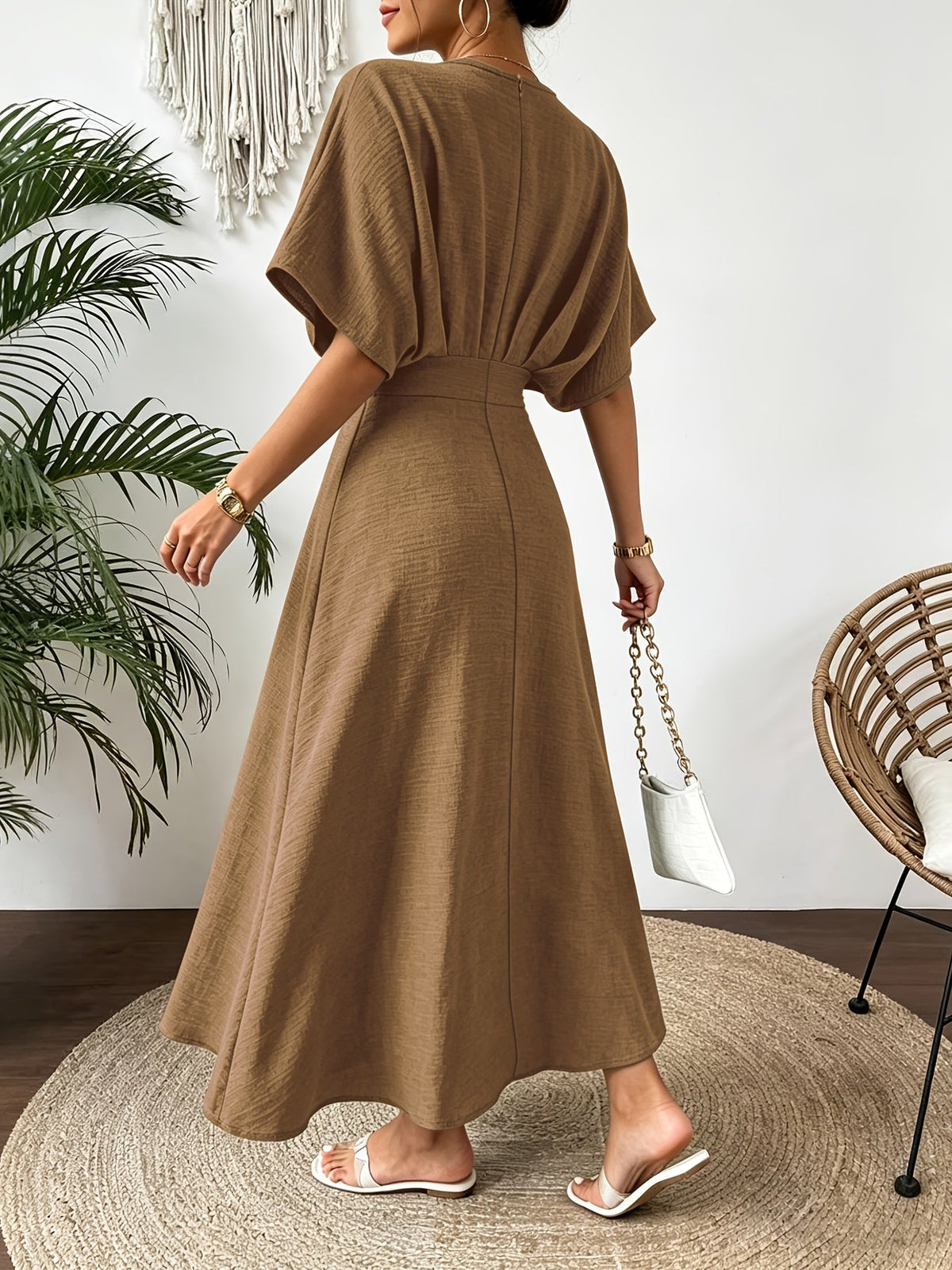 Rosalind Ockford Tiered Midi Dress
