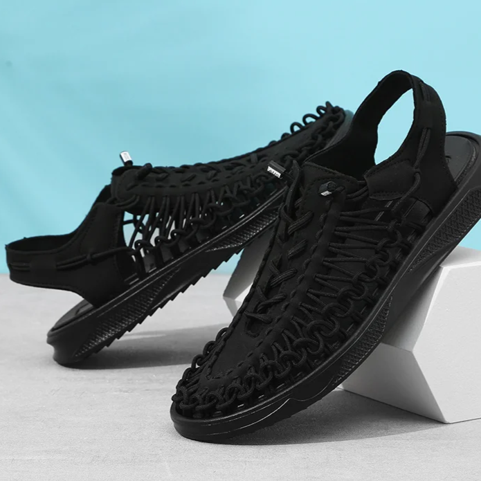 Horace Mortimer Woven Sandals