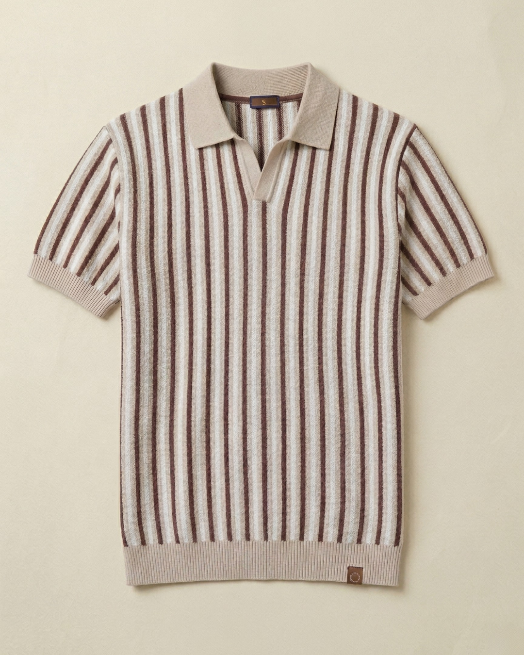 Grayson Thornfield Open Collar Polo