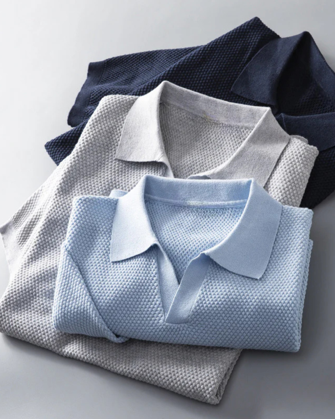 Alaric Inverleith Open Collar Polo