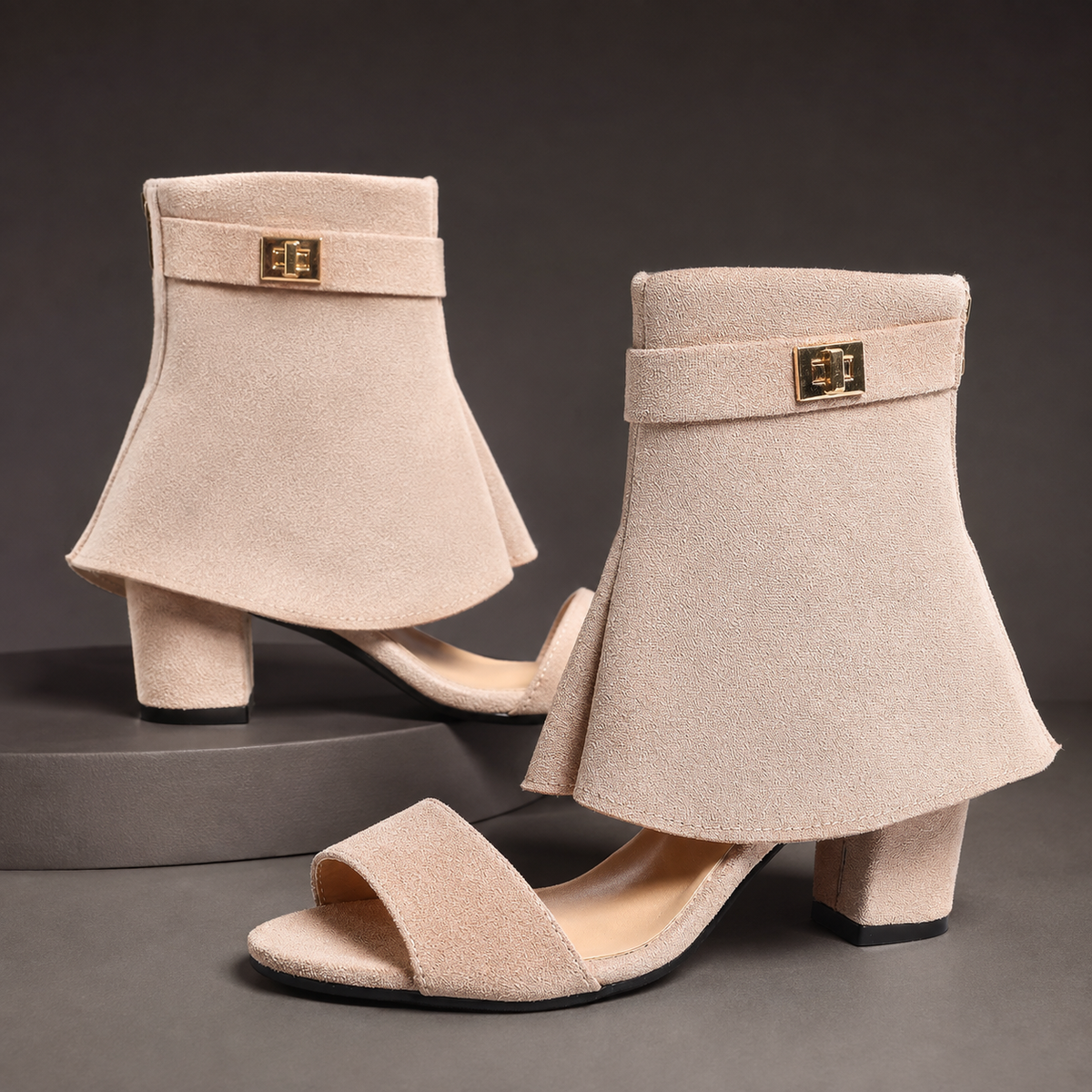 Seraphine Pemberton Block Heel Sandals