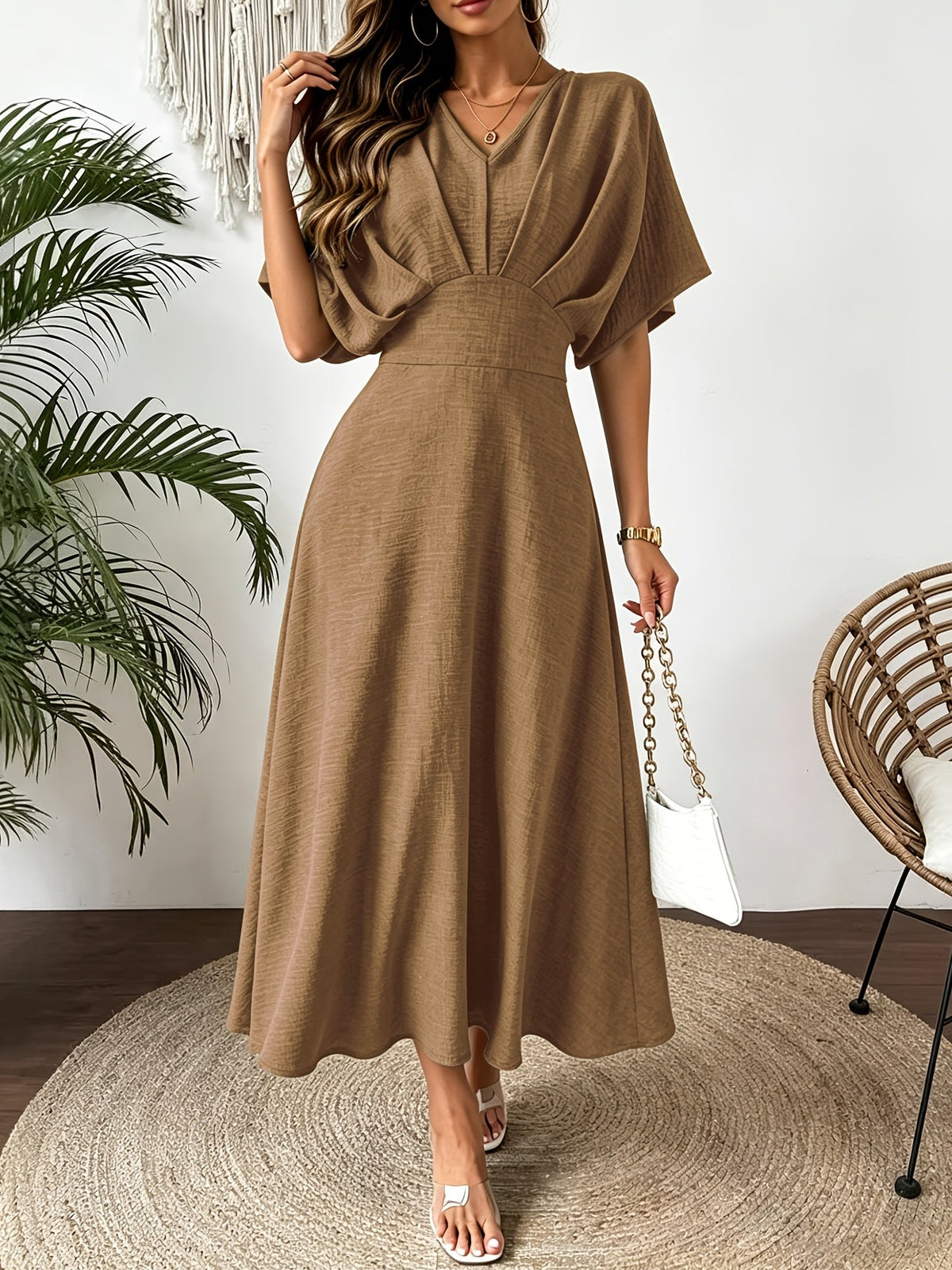 Rosalind Ockford Tiered Midi Dress