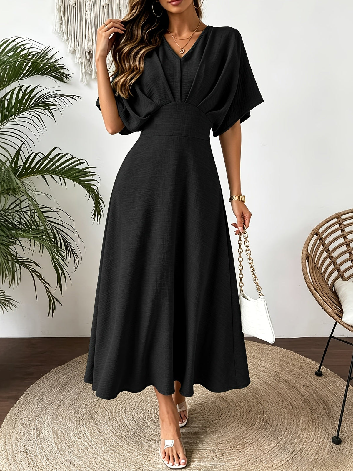 Rosalind Ockford Tiered Midi Dress