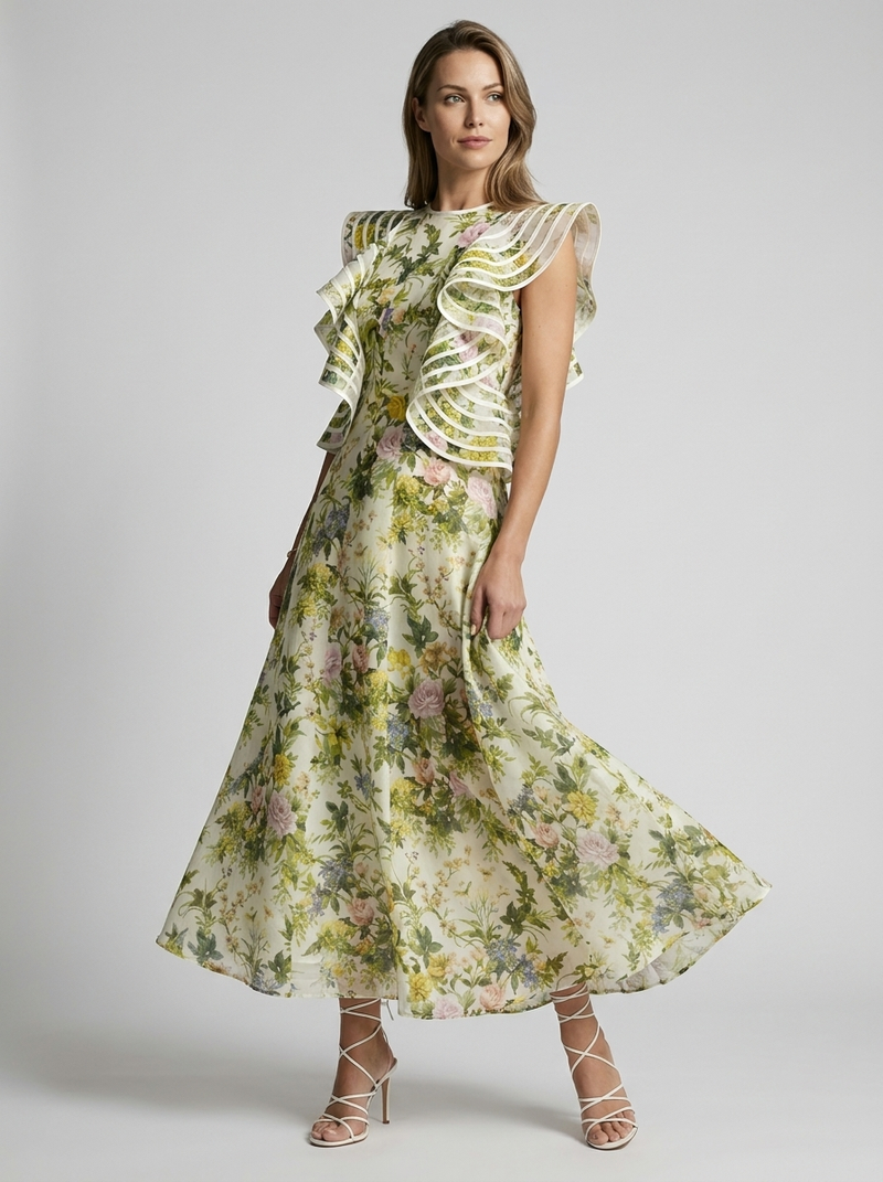 Wilhelmina Ockford A Line Midi Dress