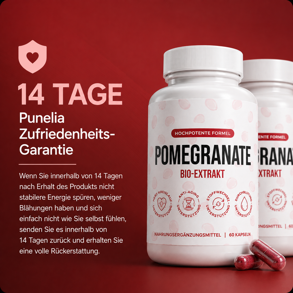 Bio Granatapfel Extrakt Kapseln