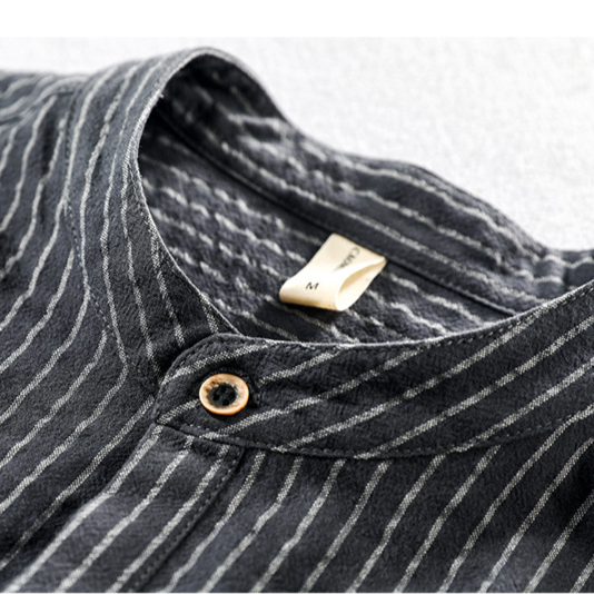 Wolfram Penhurst Open Collar Shirt