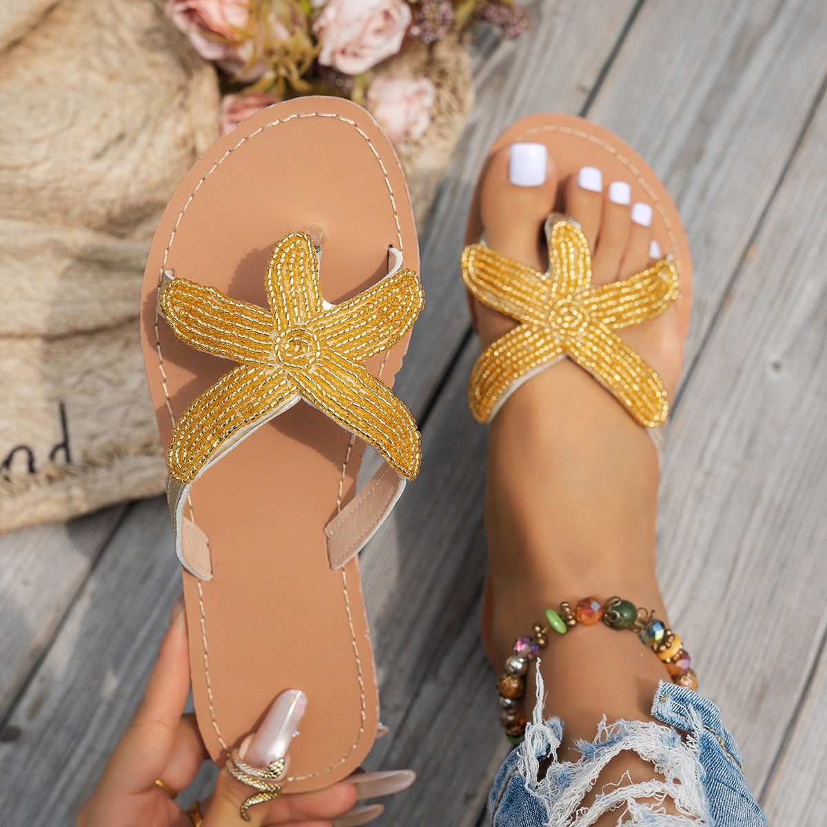Rosamund Yaxley Flat Sandals