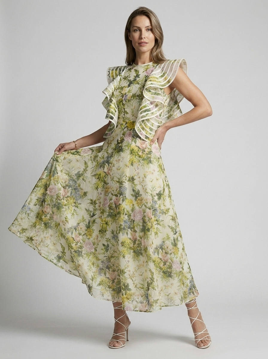 Wilhelmina Ockford A Line Midi Dress