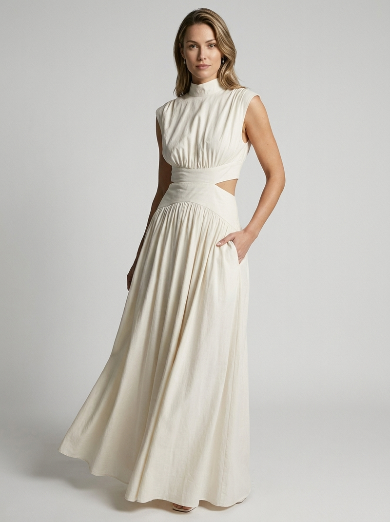 Isolde Penhurst Cut Out Maxi Dress
