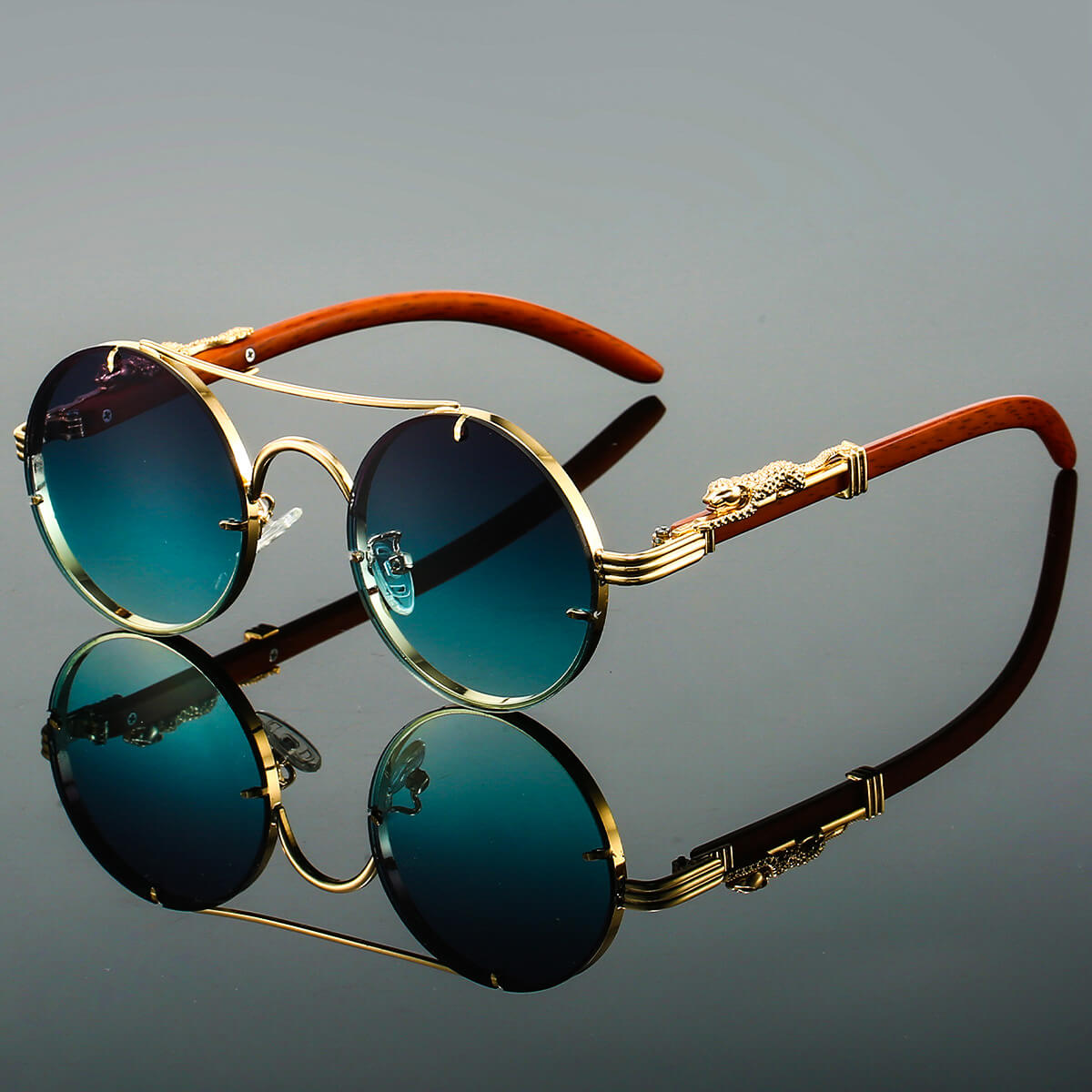 Tarquin Bellwood Round Sunglasses