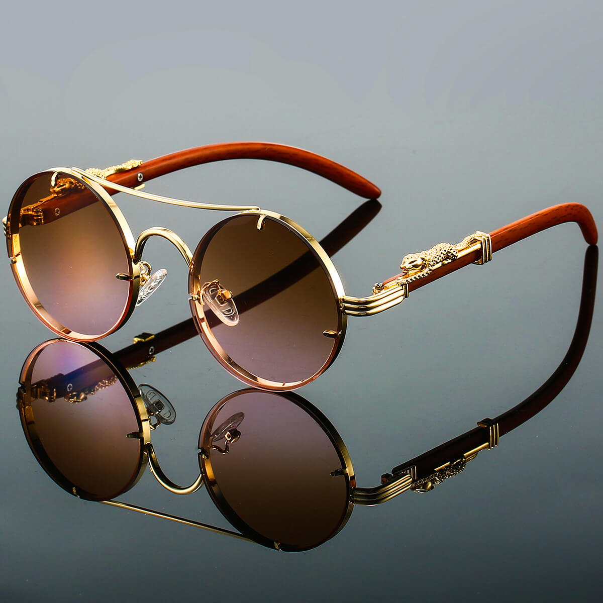 Tarquin Bellwood Round Sunglasses