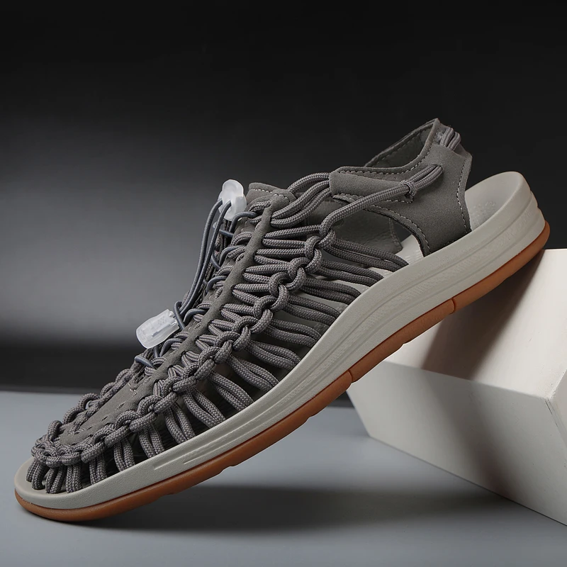 Benedict Ashgrove Woven Sandals