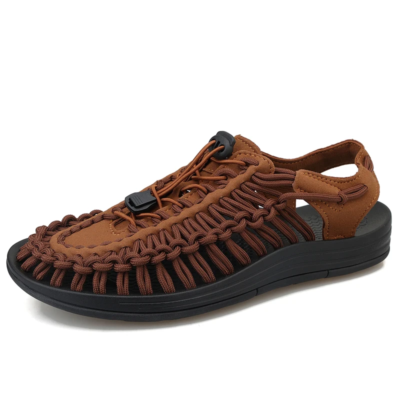 Benedict Ashgrove Woven Sandals
