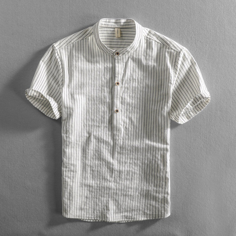 Wolfram Penhurst Open Collar Shirt