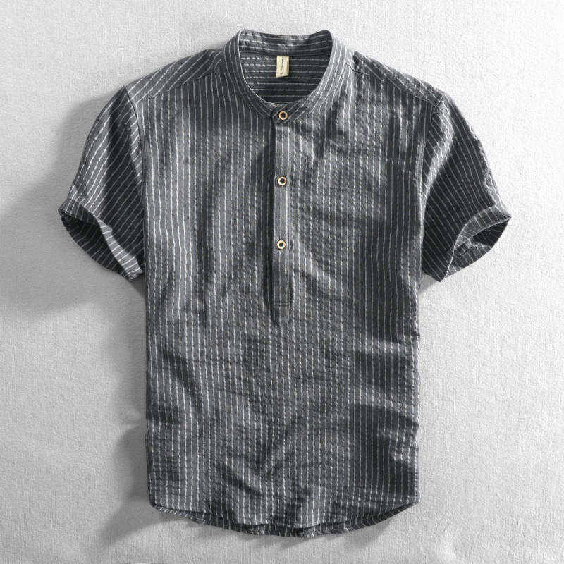 Wolfram Penhurst Open Collar Shirt