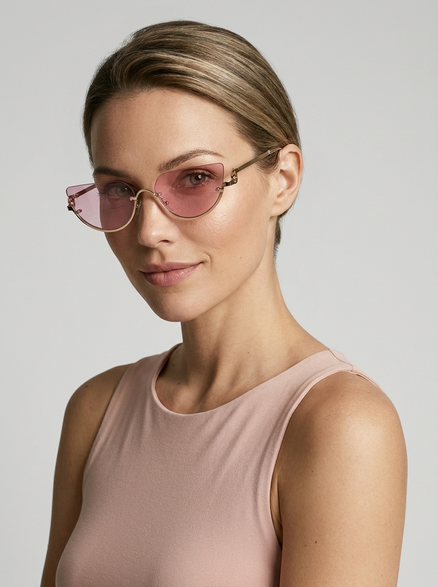 Nathalie Mortimer Cat Eye Sunglasses