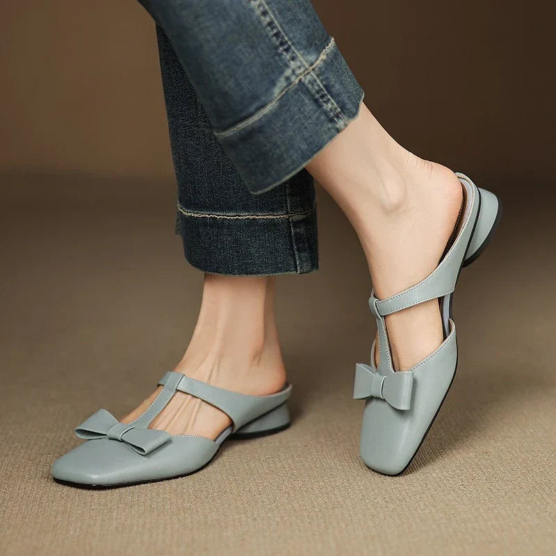Elspeth Harrowgate Block Heel Slides