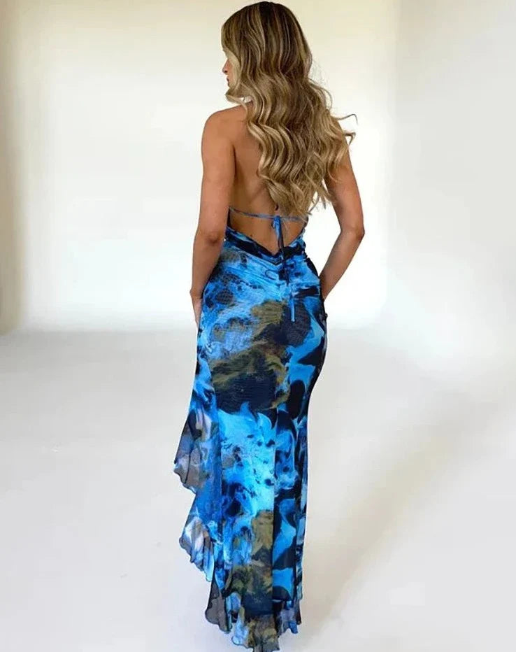Rosamund Glenmorris Tiered Midi Dress