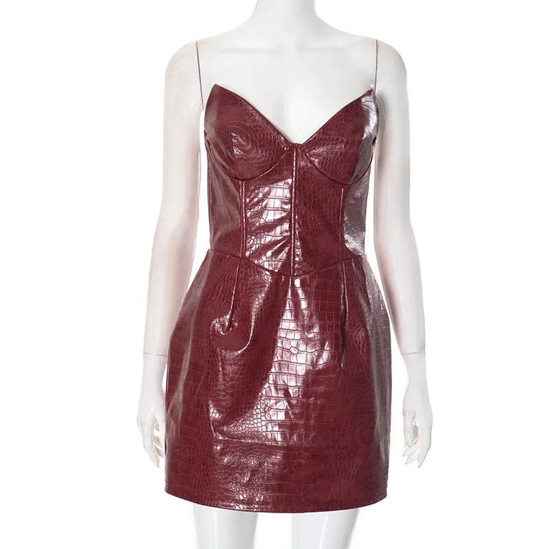 Blandine Mortimer Strapless Mini Dress