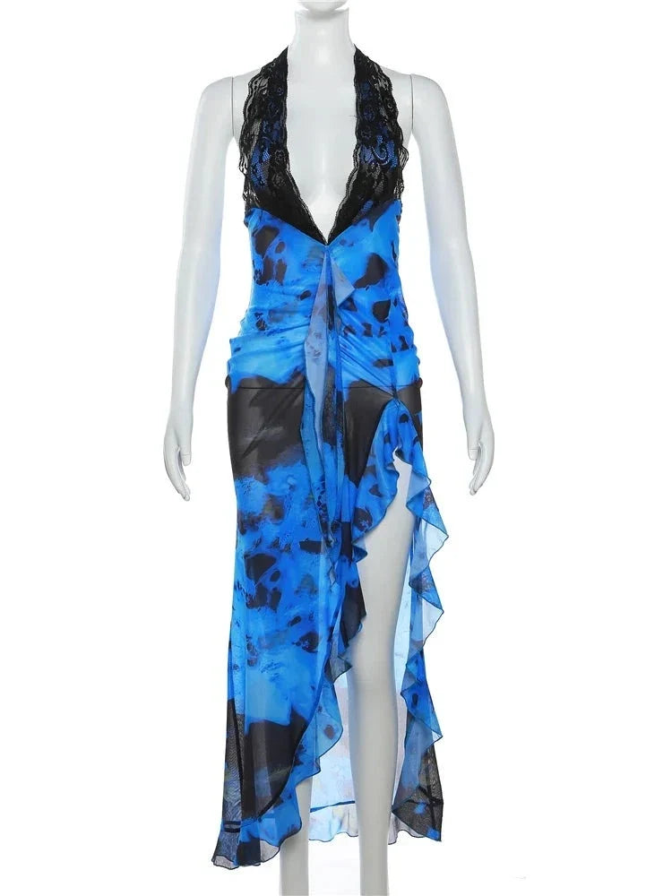 Rosamund Glenmorris Tiered Midi Dress
