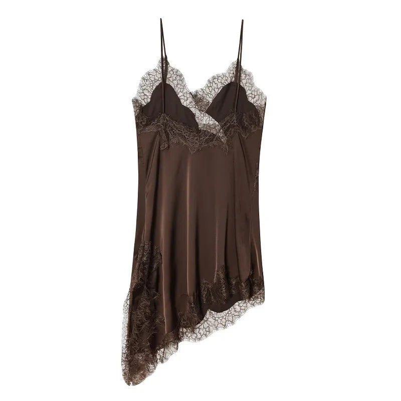 Katharine Danforth Slip Mini Dress