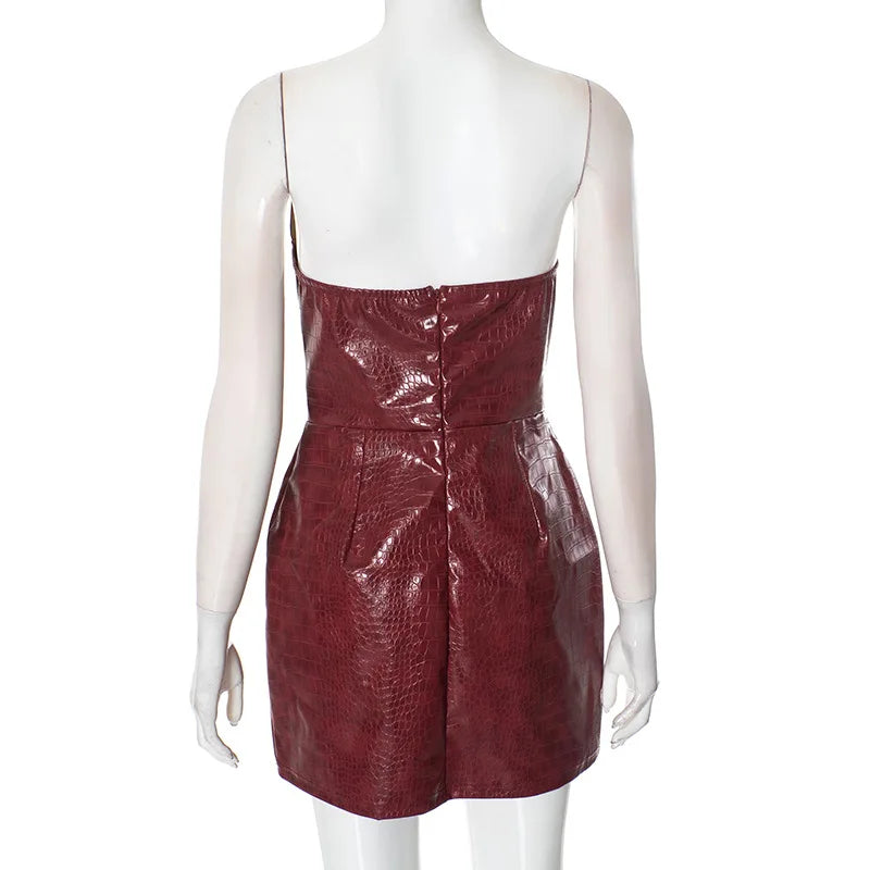 Blandine Mortimer Strapless Mini Dress