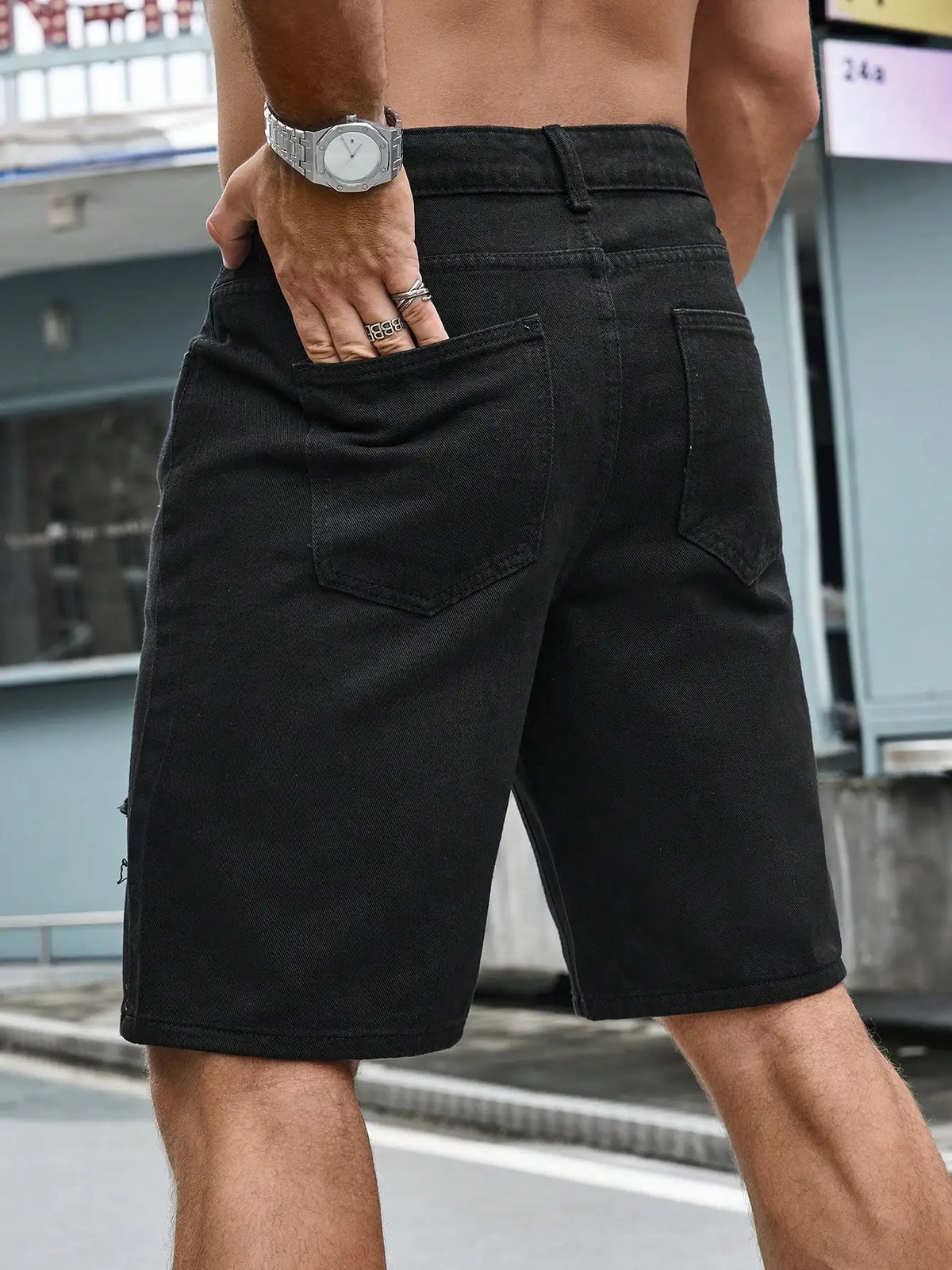 Benedict Elmsworth Relaxed Fit Shorts