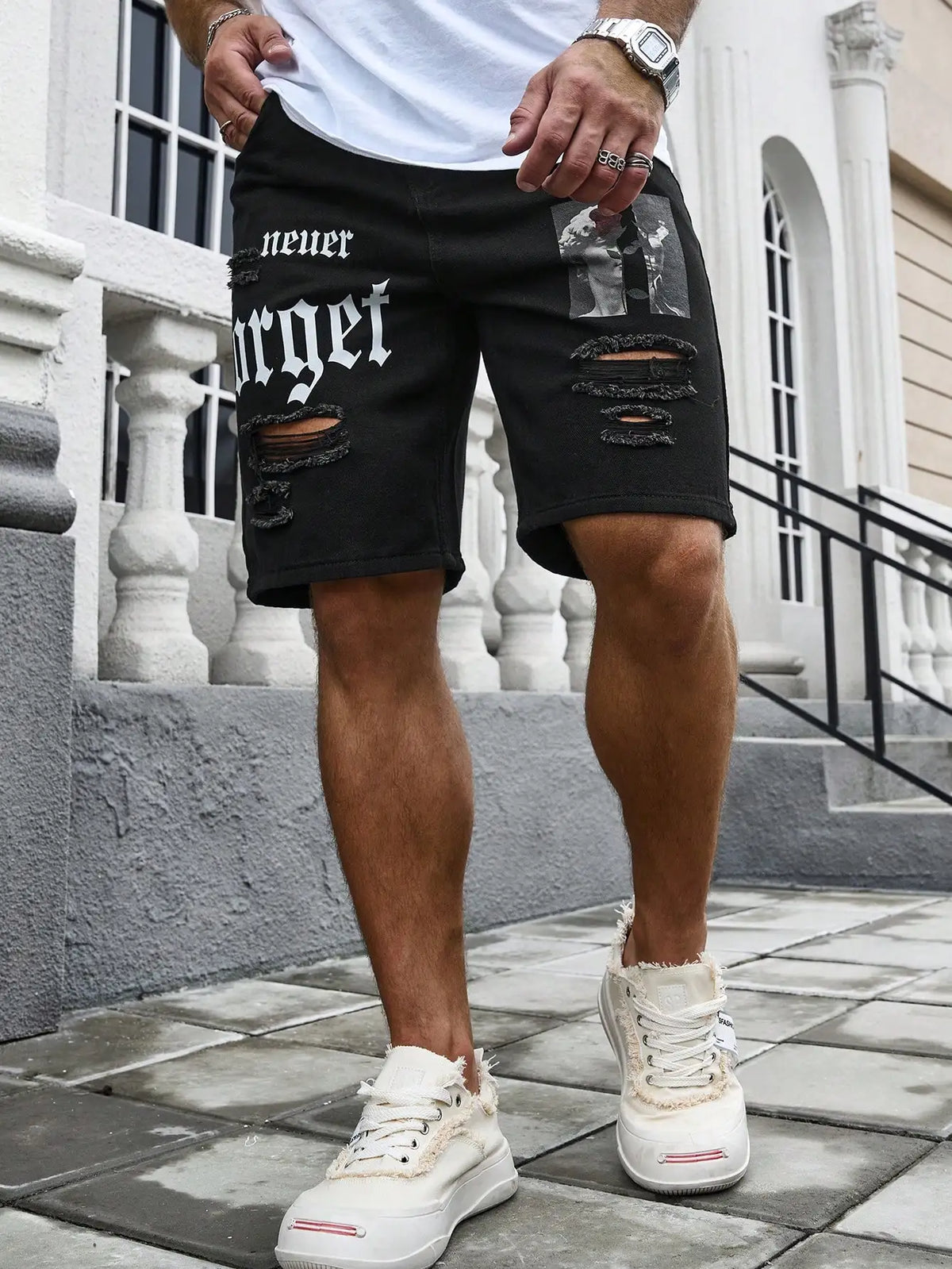 Benedict Elmsworth Relaxed Fit Shorts