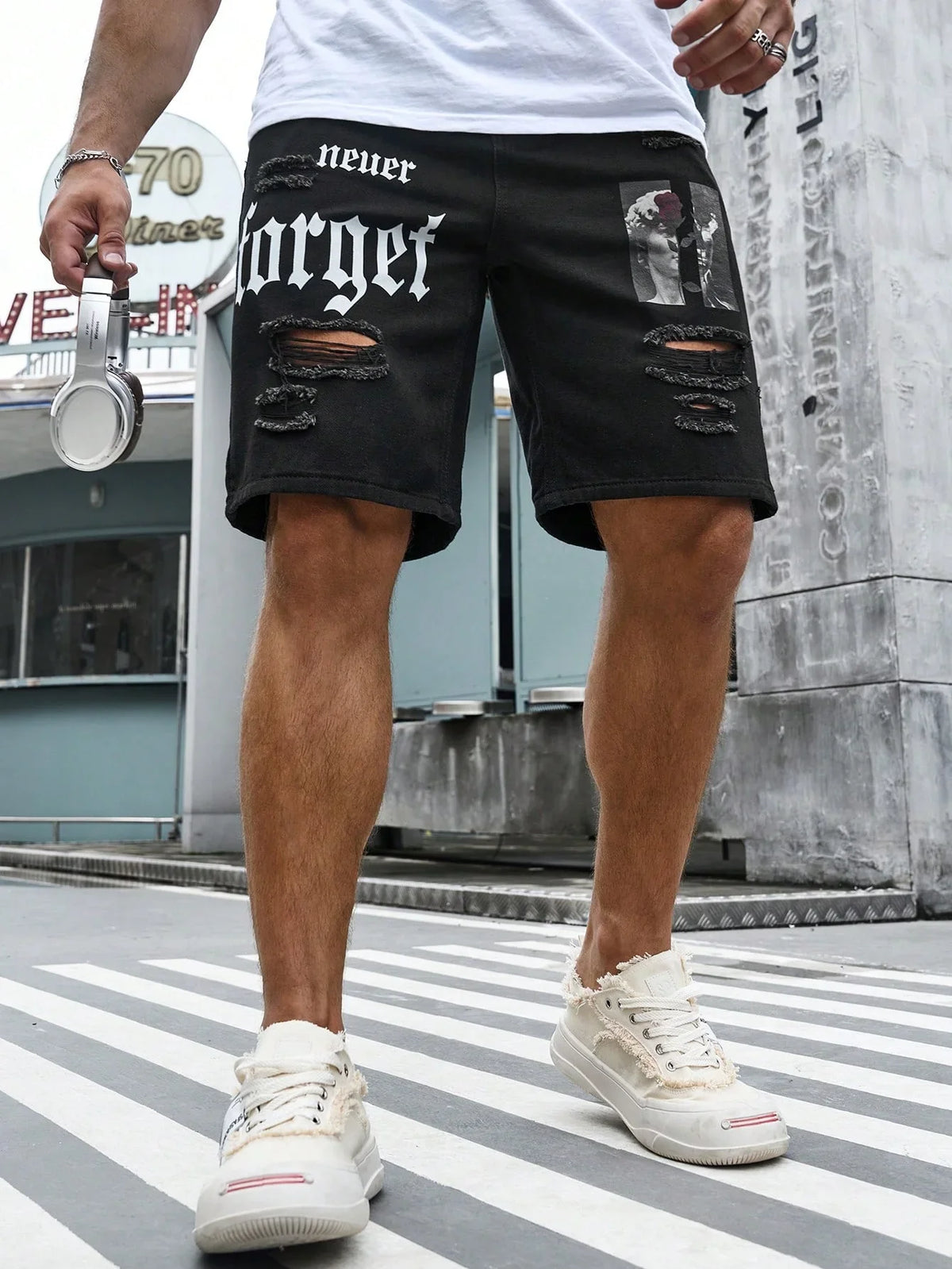 Benedict Elmsworth Relaxed Fit Shorts