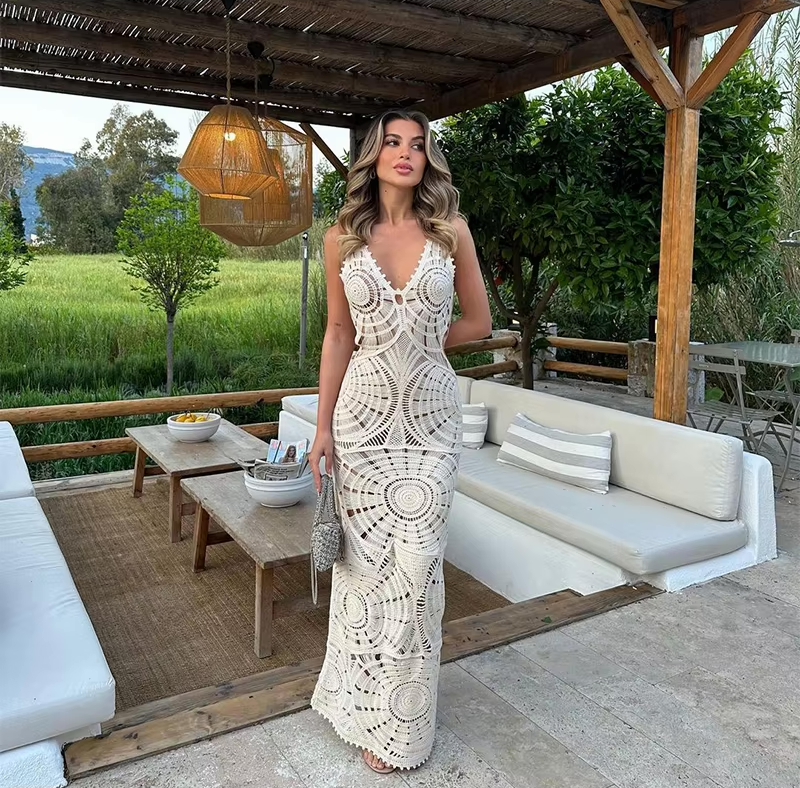 Constance Bellwood Boho Maxi Dress