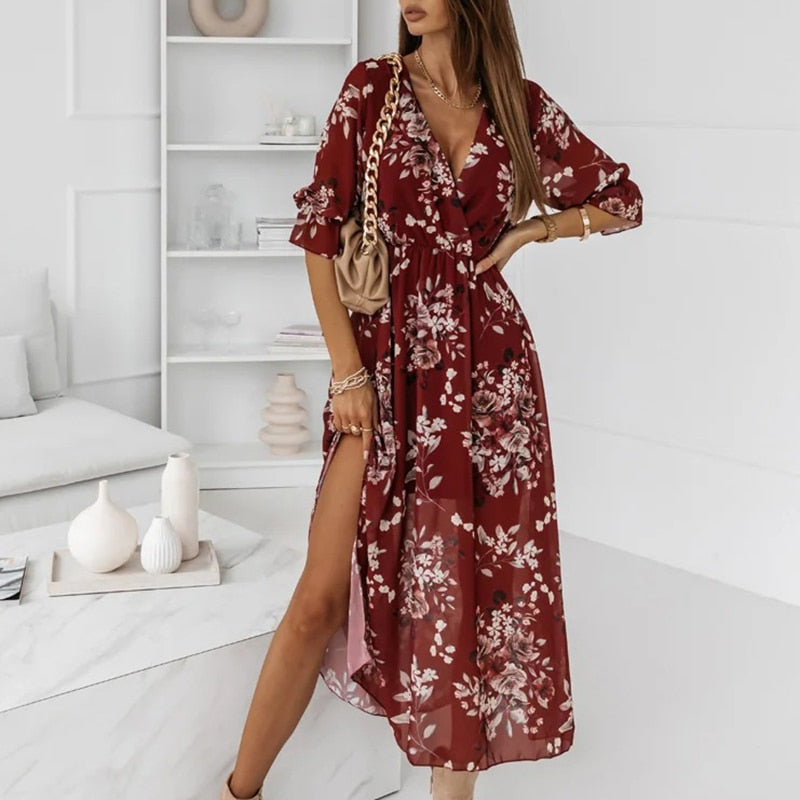 Philippa Harrowgate Wedding Guest Maxi Dress