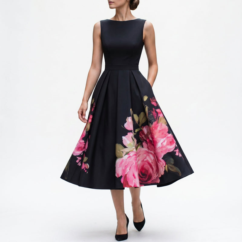 Wilhelmina Oakhampton Summer Midi Dress