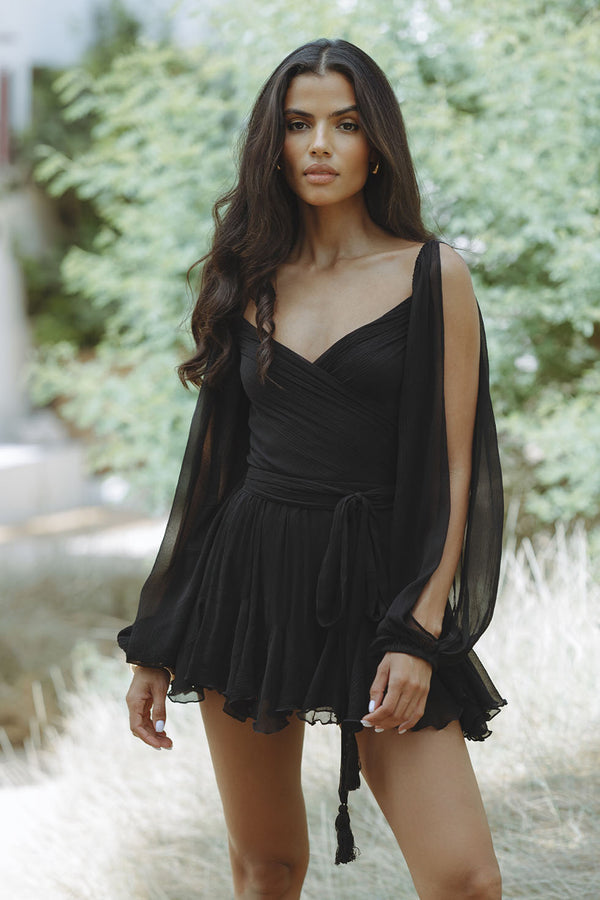 Sylvie Stanmore Wrap Mini Dress