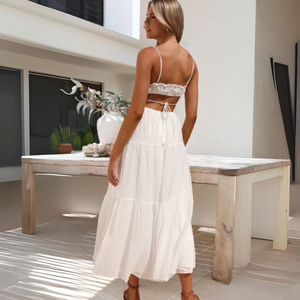 Leonie Ravensworth Cut Out Maxi Dress