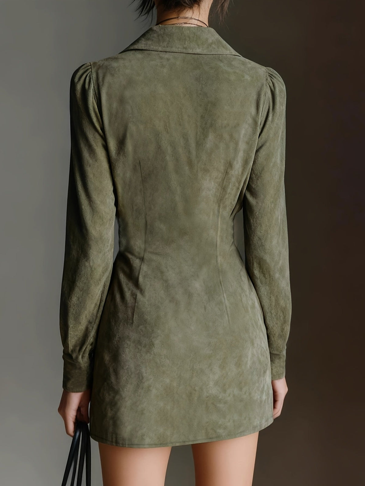Philippa Pemberton Wrap Mini Dress
