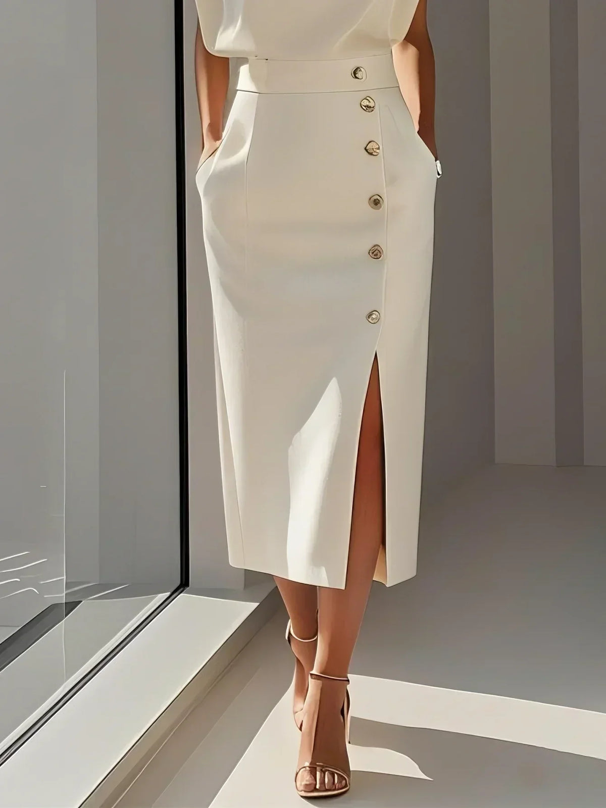 Clemence Varley Summer Midi Dress