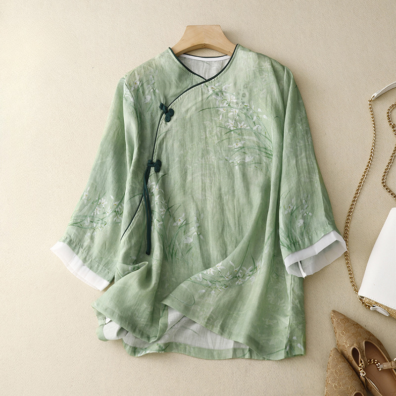 Beatrix Fairholme Wrap Blouse