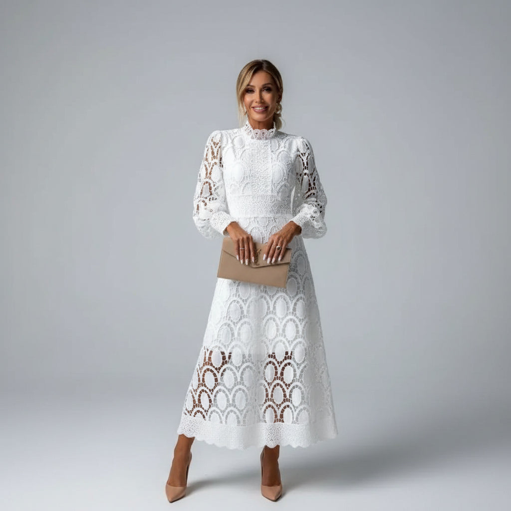 Genevieve Ashgrove Wedding Guest Midi Dress